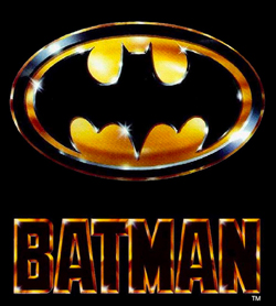 nerdface nerd origins Batman 1989 poster