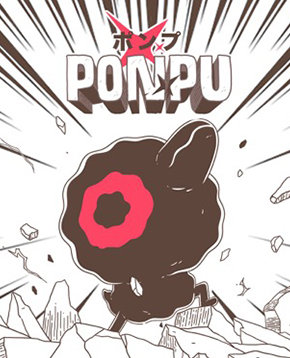 Copertina ufficiale del videogioco Ponpu - nerdface