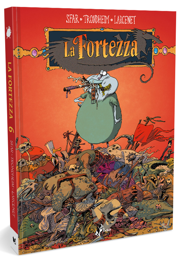 la copertina de la fortezza volume 6 - nerdface