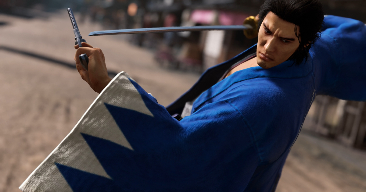 il samurai di like a dragon ishin - nerdface