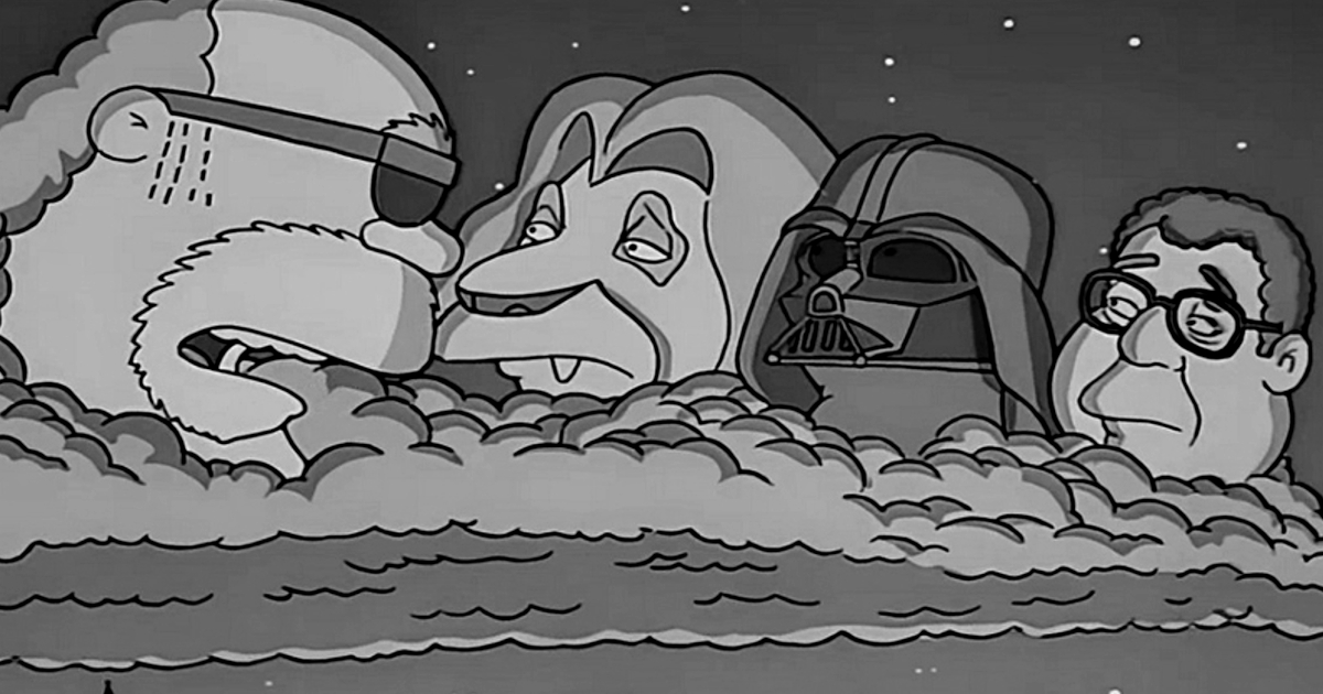 darth vader di james earl jones è nell'empireo dei simpson - nerdface