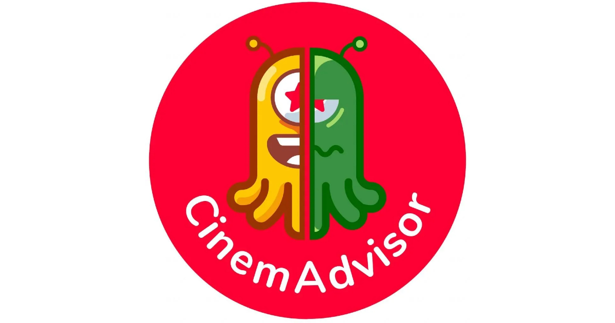 il logo di cinemadvisor - nerdface