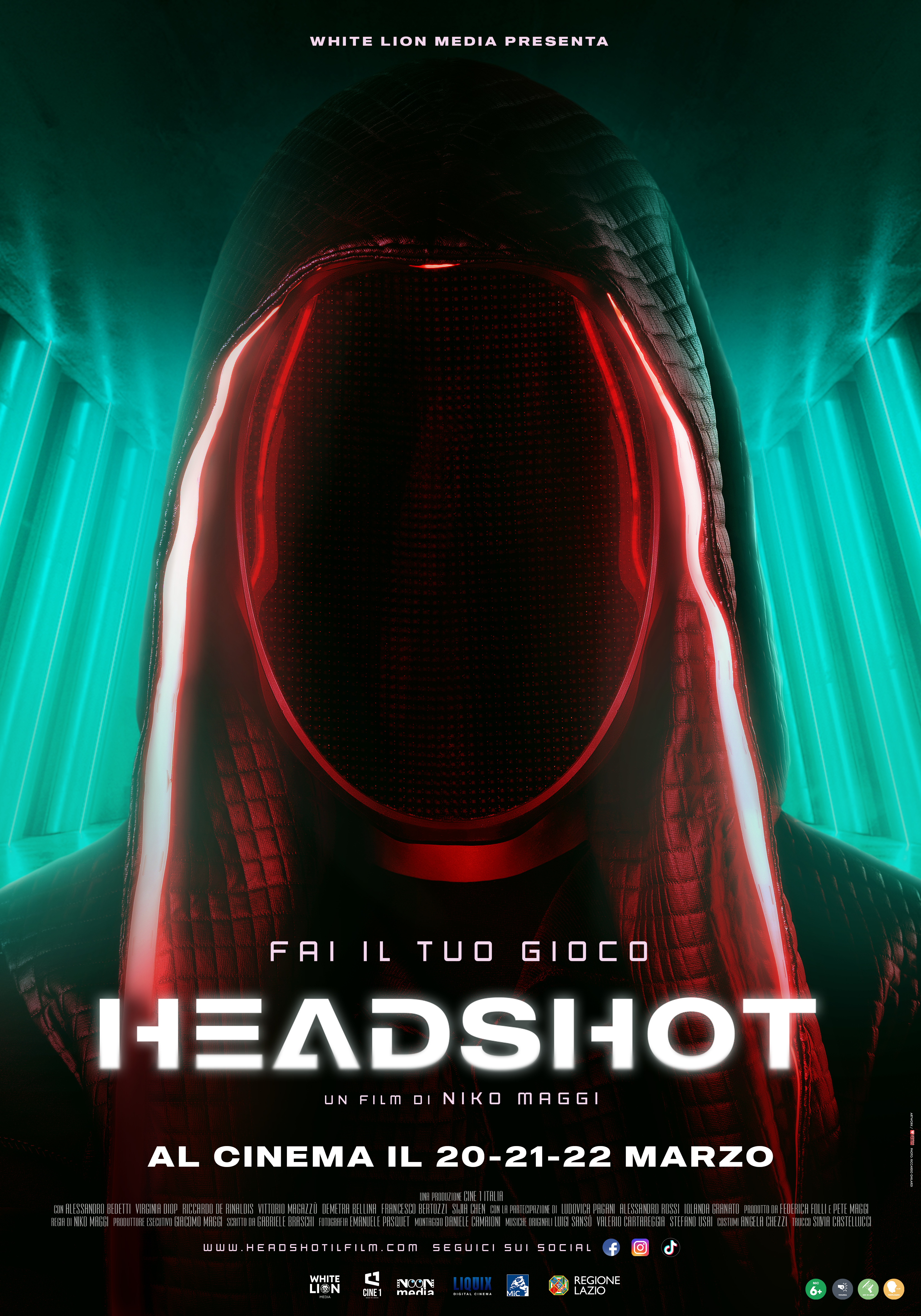 il poster di headshot - nerdface