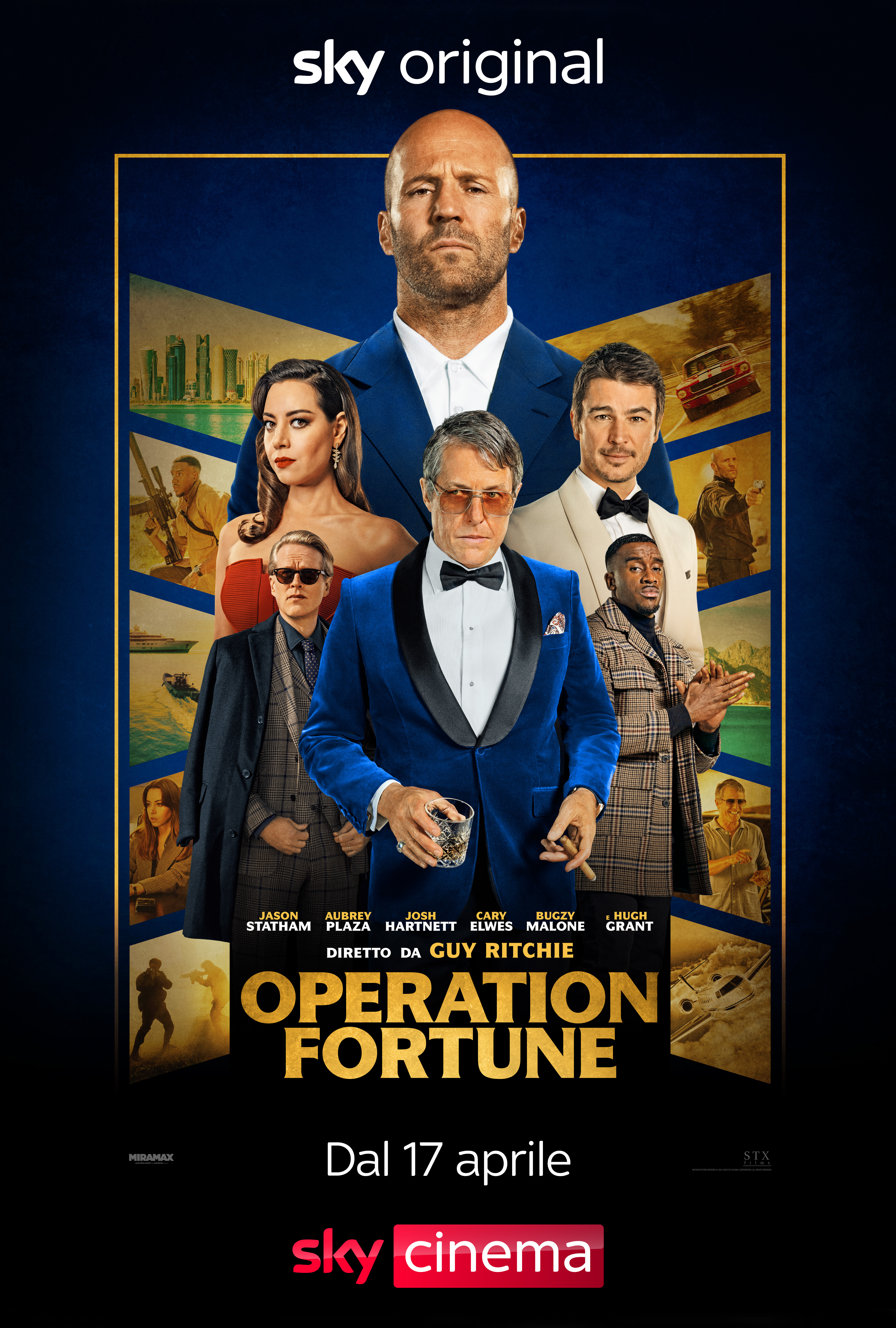 il poster ufficiale di operation fortune - nerdface