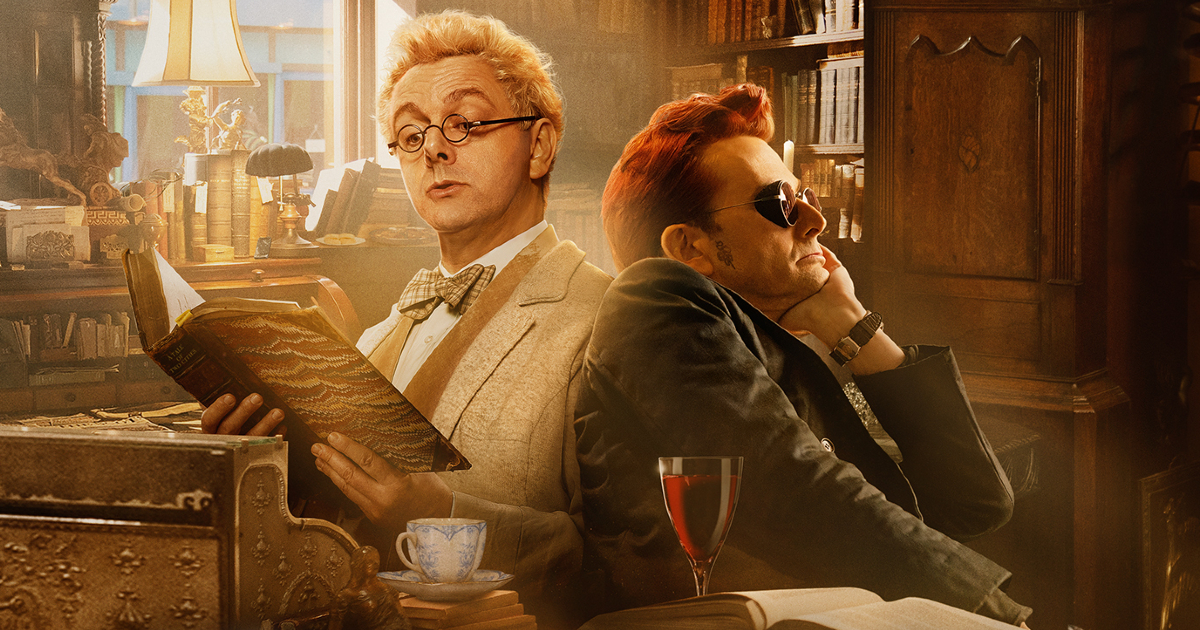 michael sheen e david tennant nella seconda stagione di good omens - nerdface