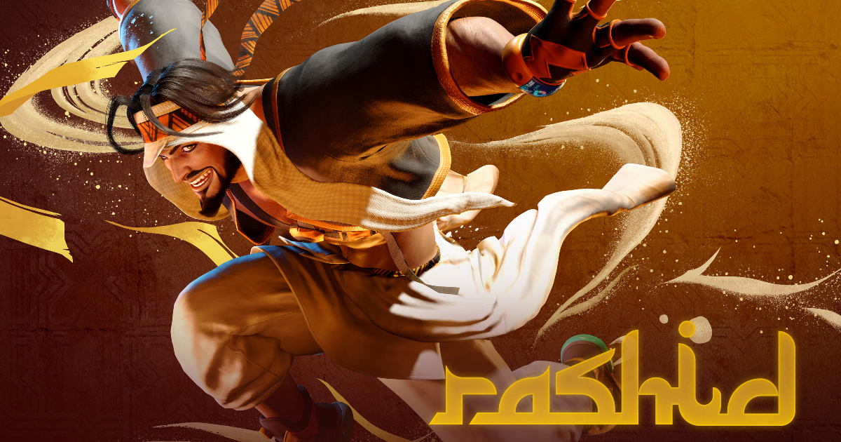 rashid è il nuovo personaggio di street fighter 6 - nerdface