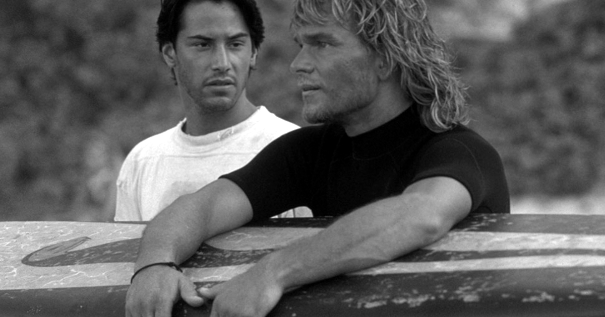 patricke swayze e keanu reeves sono due fichi assurdi in point break - nerdface