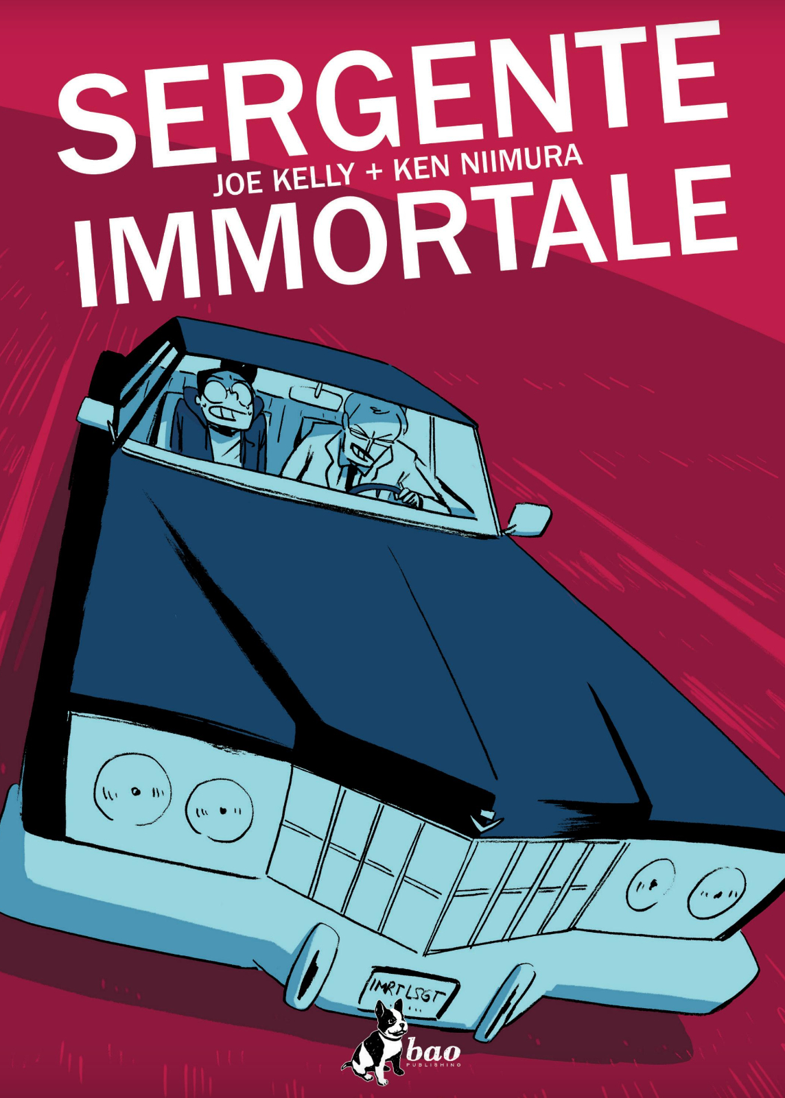 la copertina di sergente immortale - nerdface