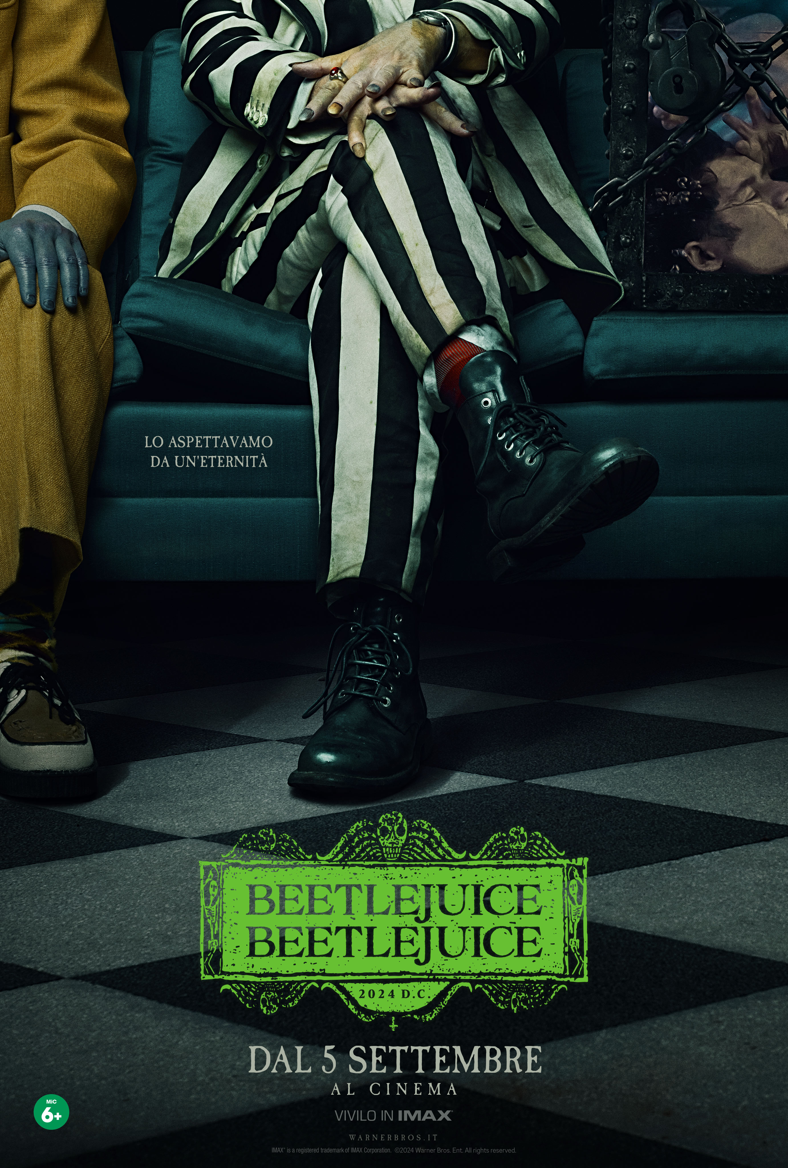 il poster ufficiale di beetlejuice beetlejuice - nerdface