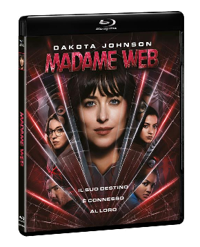 la cover del blu-ray di madame web proposto da eagle pictures - nerdface