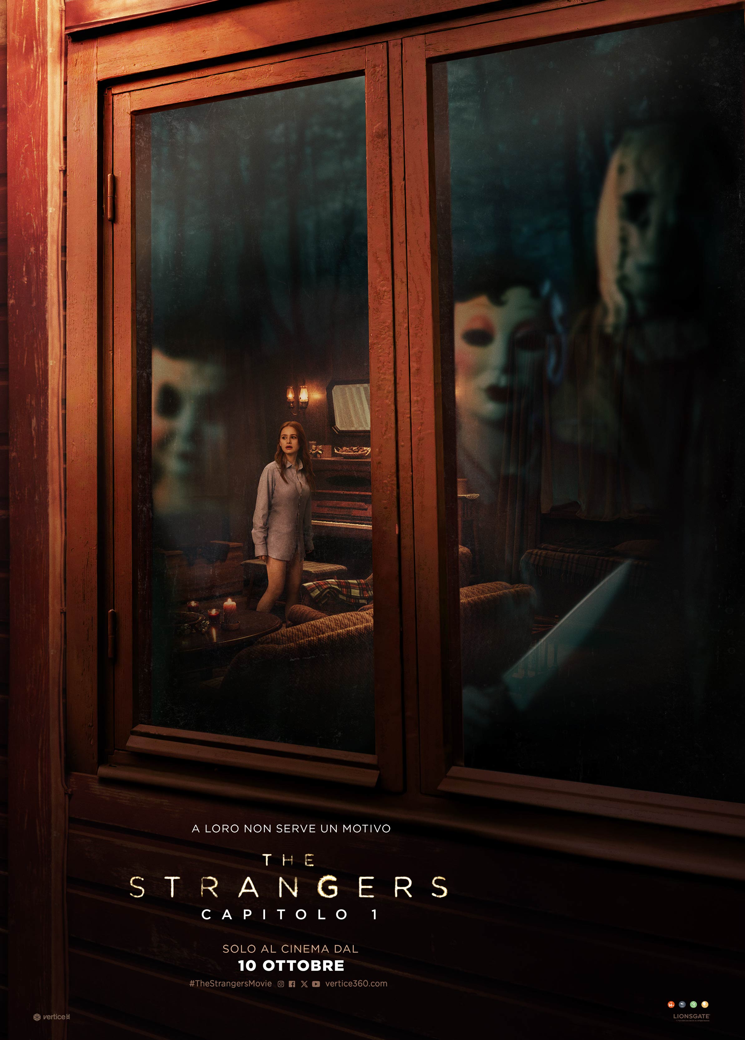 il poster ufficiale di the strangers capitolo 1 - nerdface