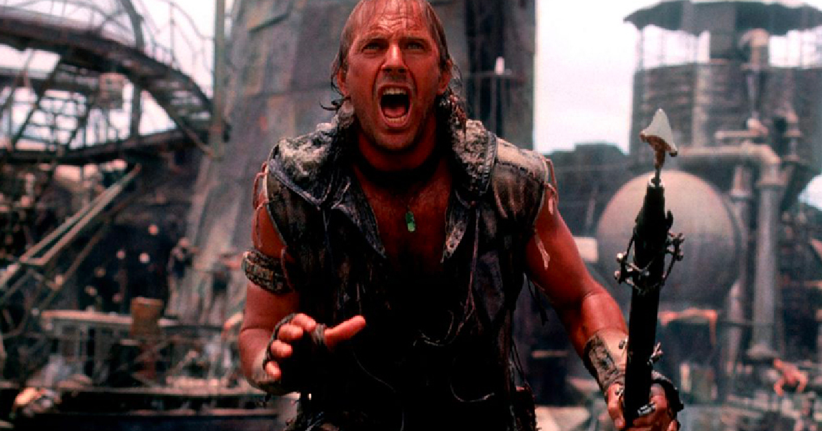 kevin costner urla in waterworld: che sappia come il suo film diventerà un top of the flop? - nerdface