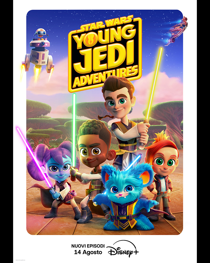 la key art della seconda stagione di star wars young jedi adventures - nerdface