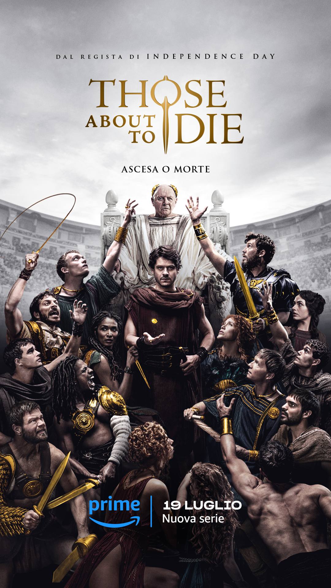 il poster ufficiale di those about to die - nerdface