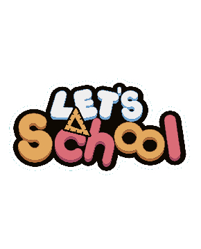 il logo di let's school - nerdface