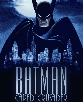 il poster ufficiale di batman caped crusader - nerdface