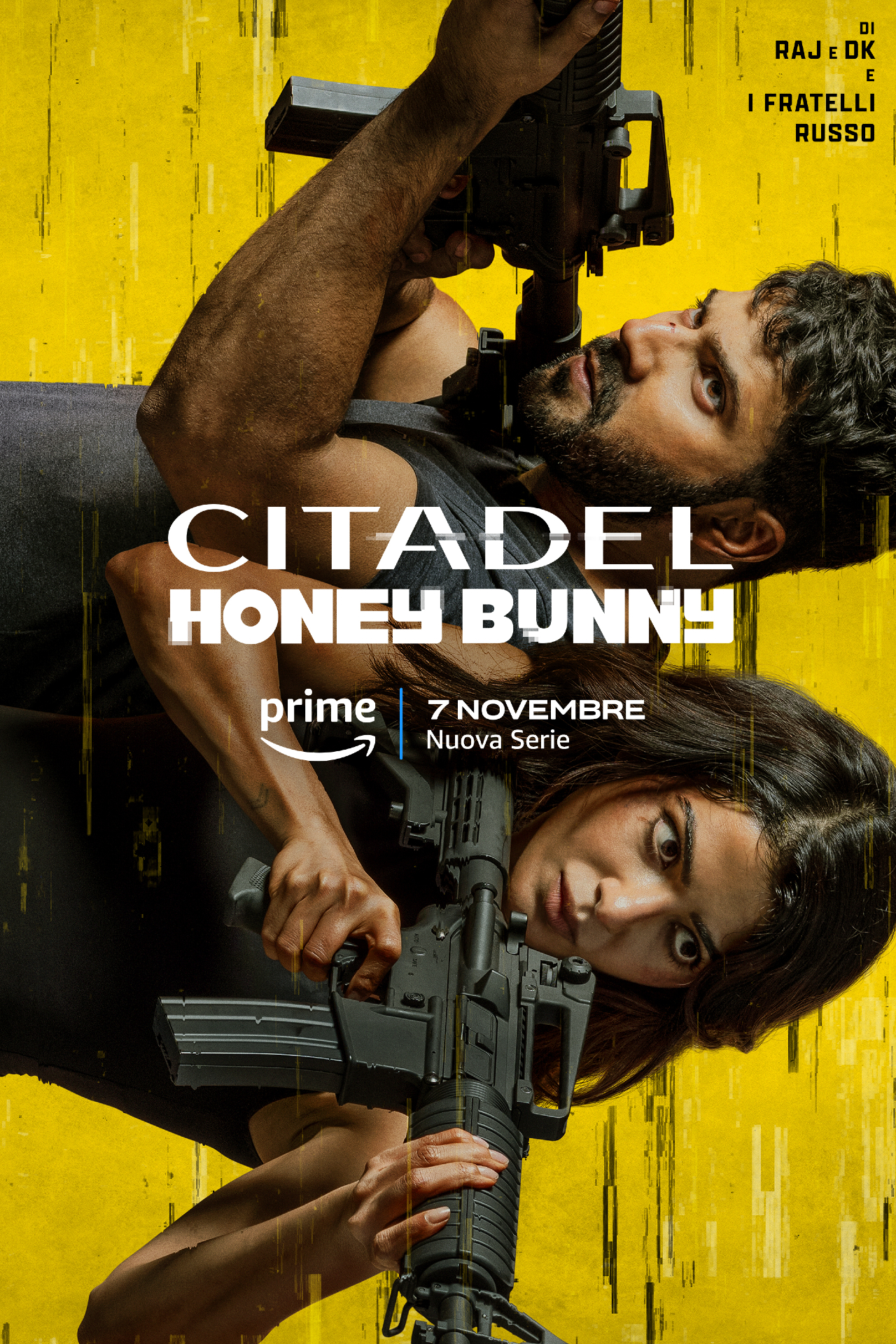 il poster ufficiale di citadel honey bunny - nerdface