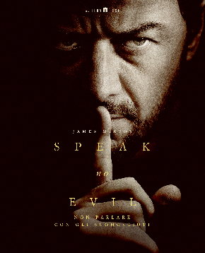 il poster ufficiale del remake di speak no evil - nerdface