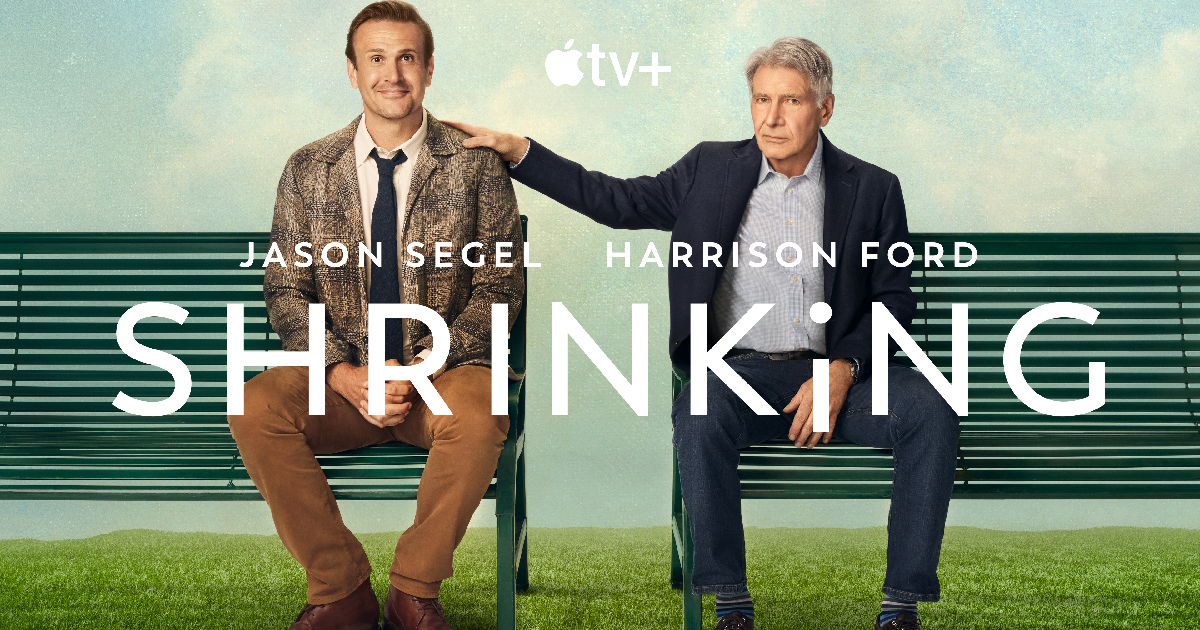 harrison ford e jason segel nel trailer della seconda stagione di shrinking - nerdface