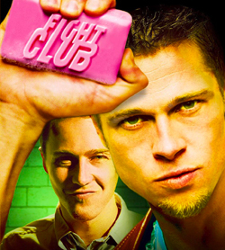 il poster ufficiale di fight club - nerdface