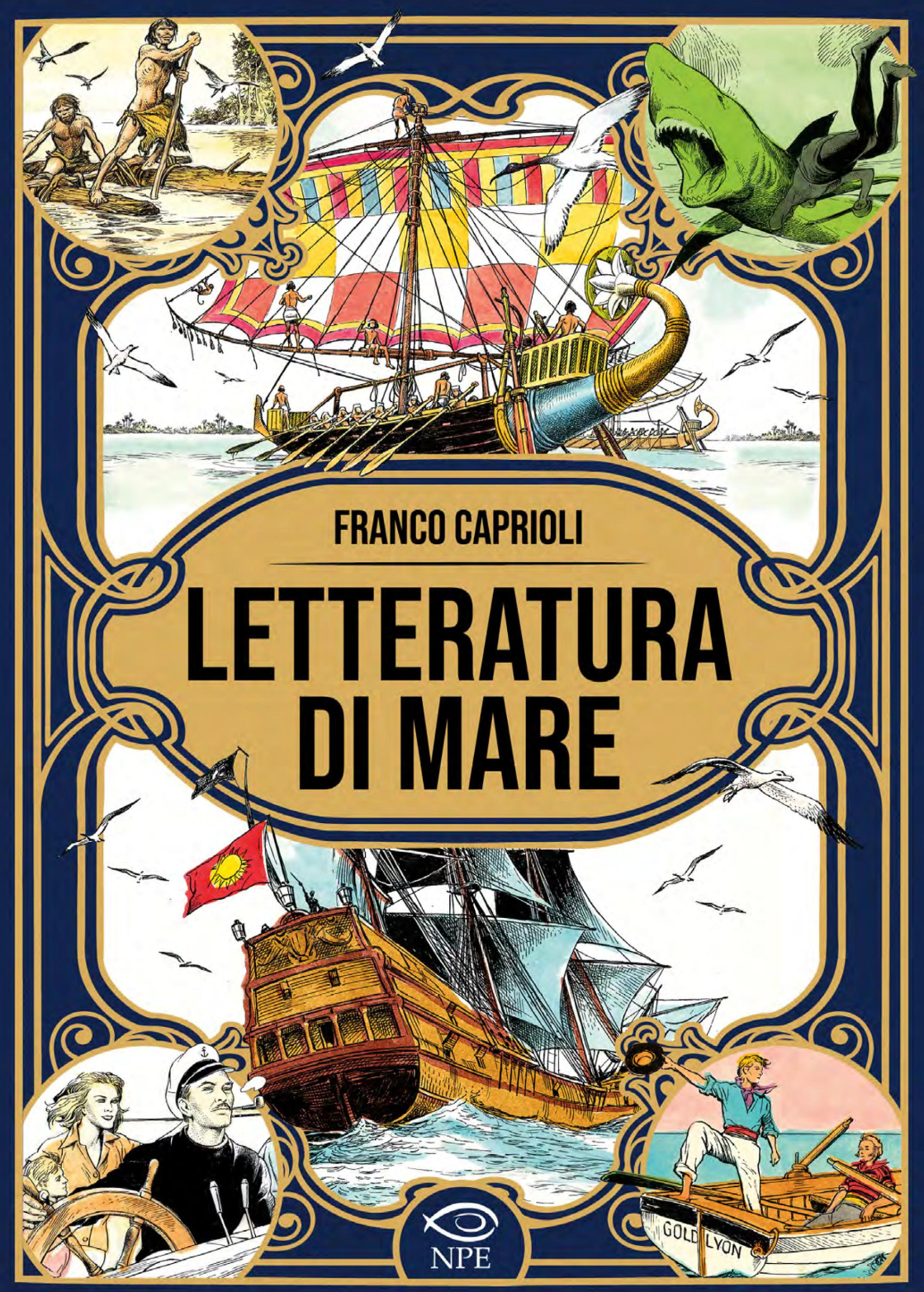 la copertina di letteratura di mare - nerdface