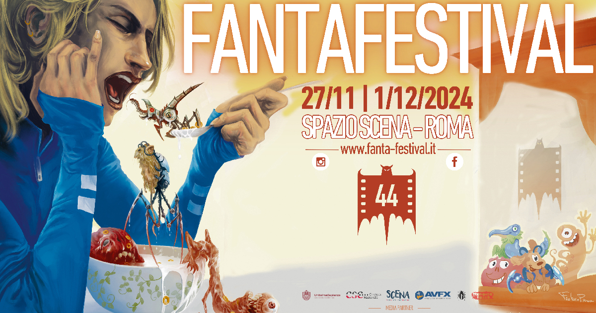 il manifesto ufficiale della 44 edizione del fantafestival firmato da federico perrone - nerdface