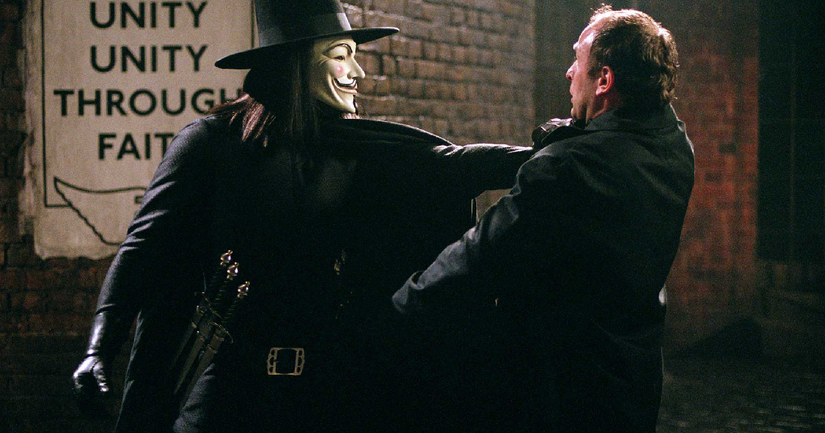 v for vendetta, uno dei tanti comic finiti su grande schermo testimoniano l'importanza del fumetto per il cinema - nerdface