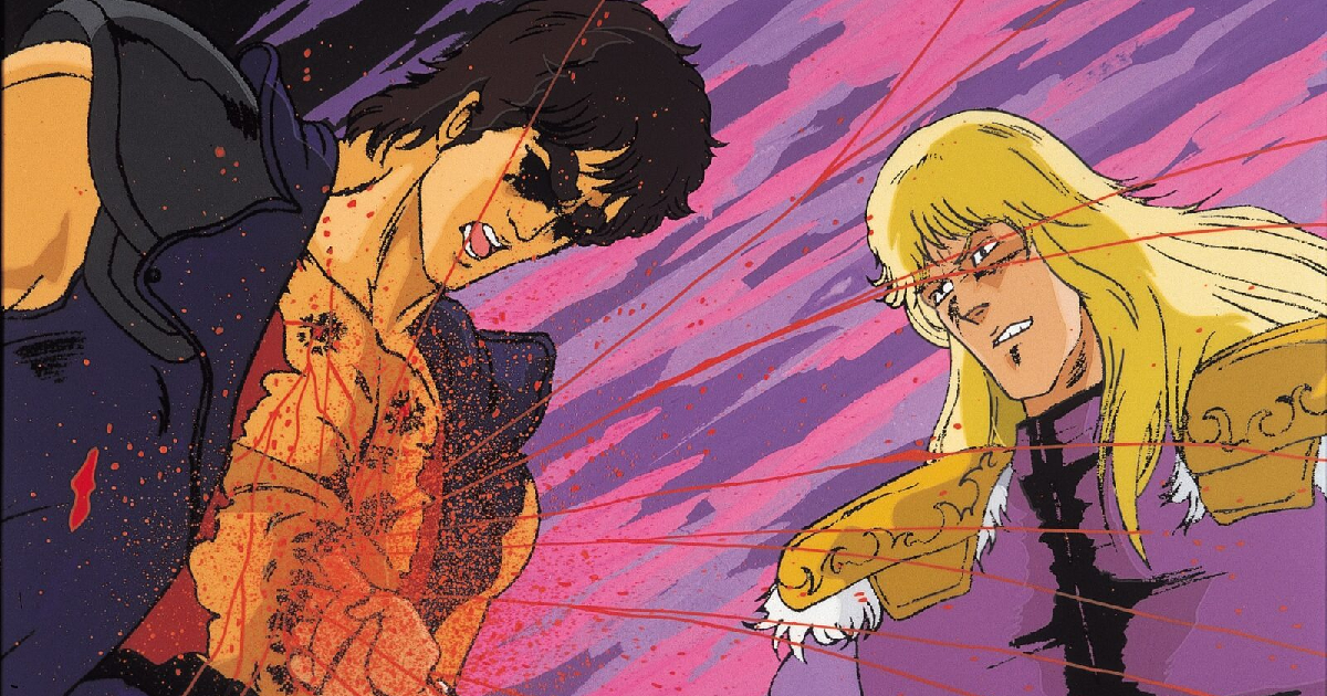 shin infligge le sette stelle sul petto di kenshiro in ken il guerriero - nerdface