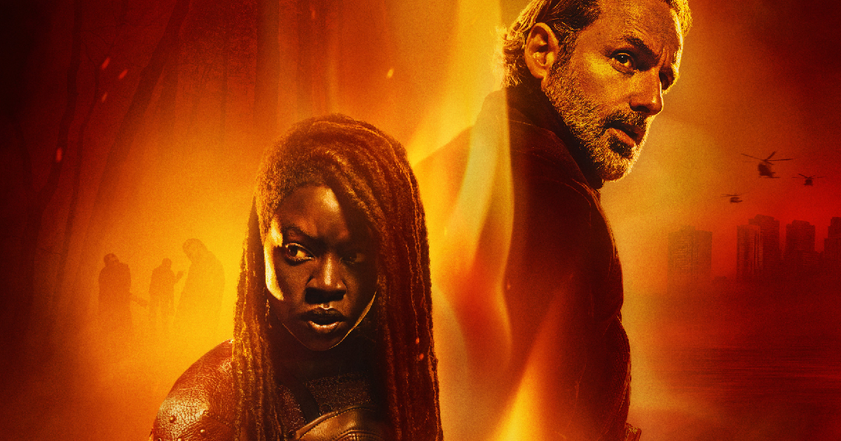 rick e michonne i protagonisti di the walking dead the ones who live - nerdface