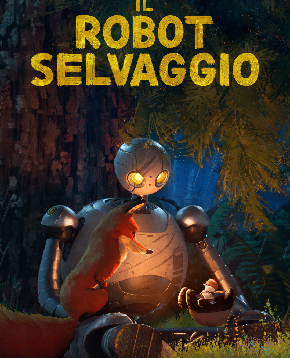 il poster ufficiale de il robot selvaggio - nerdface