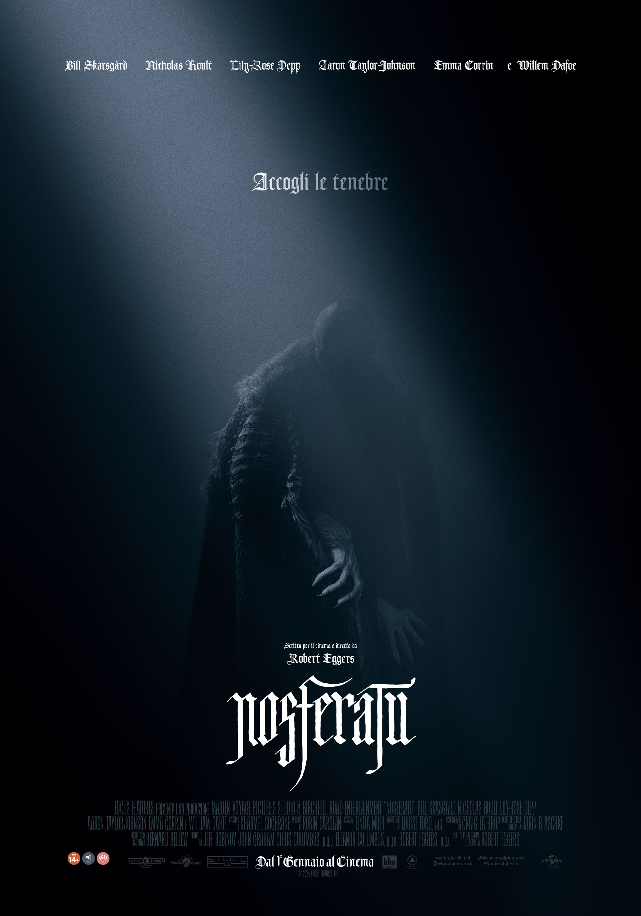 il poster ufficiale di nosferatu - nerdface