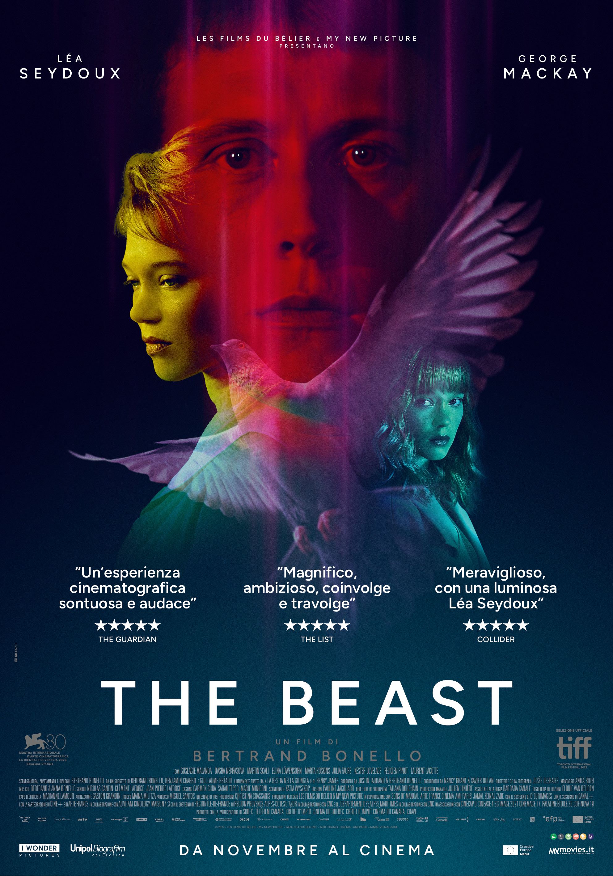 il poster ufficiale di the beast - nerdface