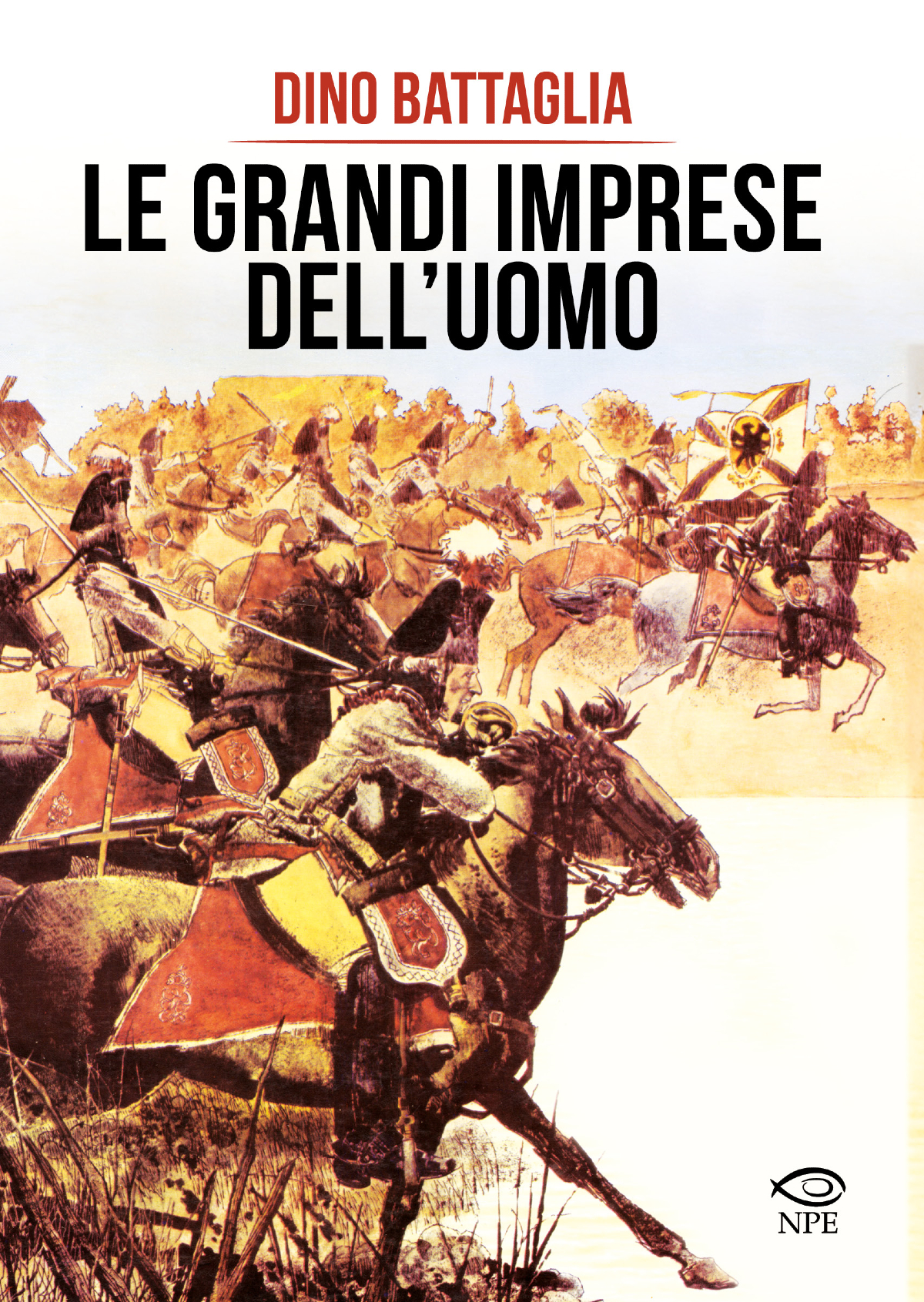 la copertina del fumetto le grandi imprese dell'uomo - nerdface