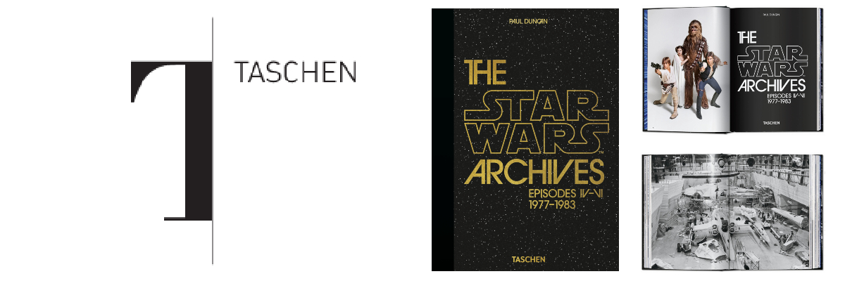 lo shop taschen dove acquistare il libro star wars archives episodi 4, 5 e 6 - nerdface