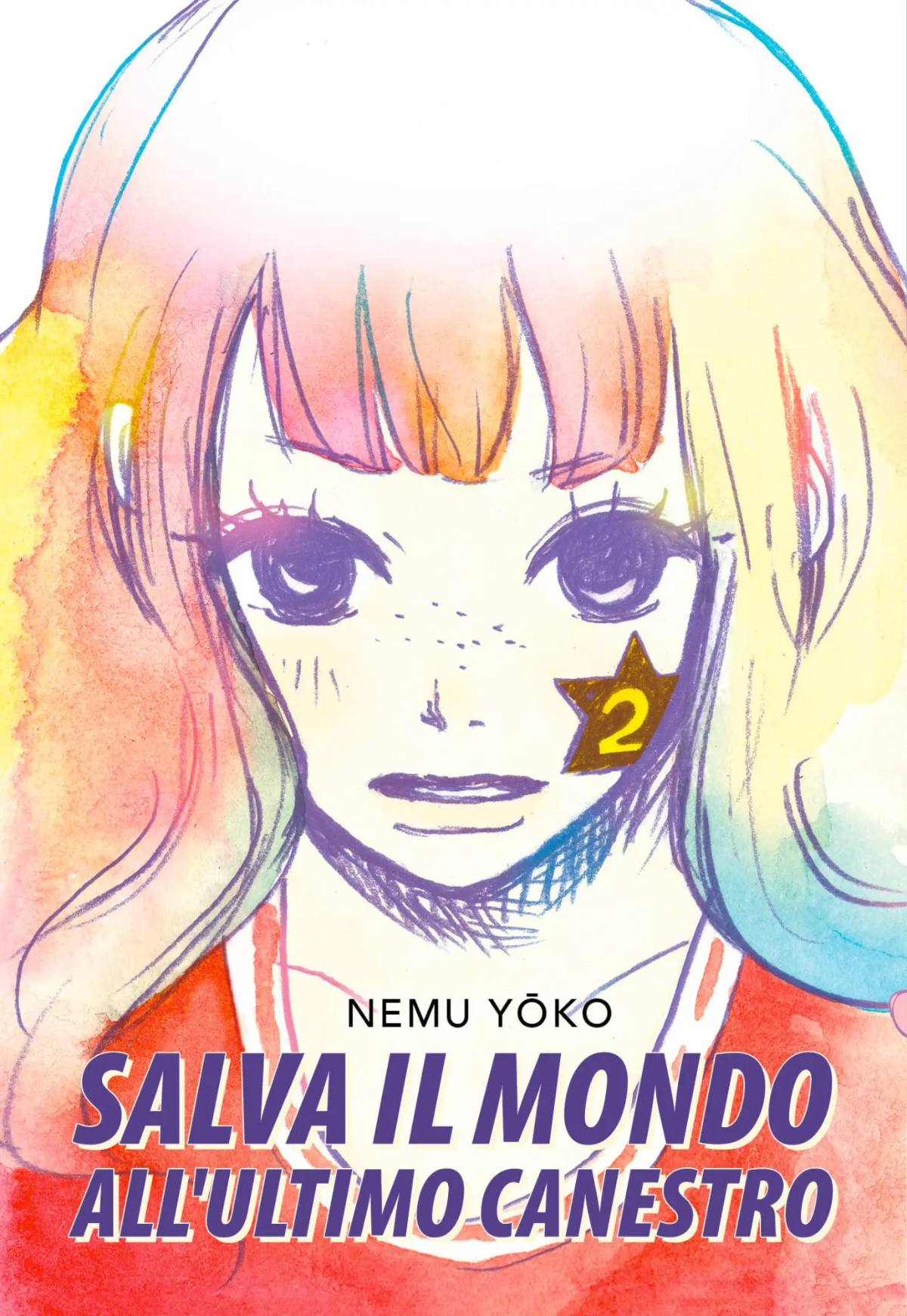 la cover del volume 2 di salva il mondo all'ultimo canestro - nerdface