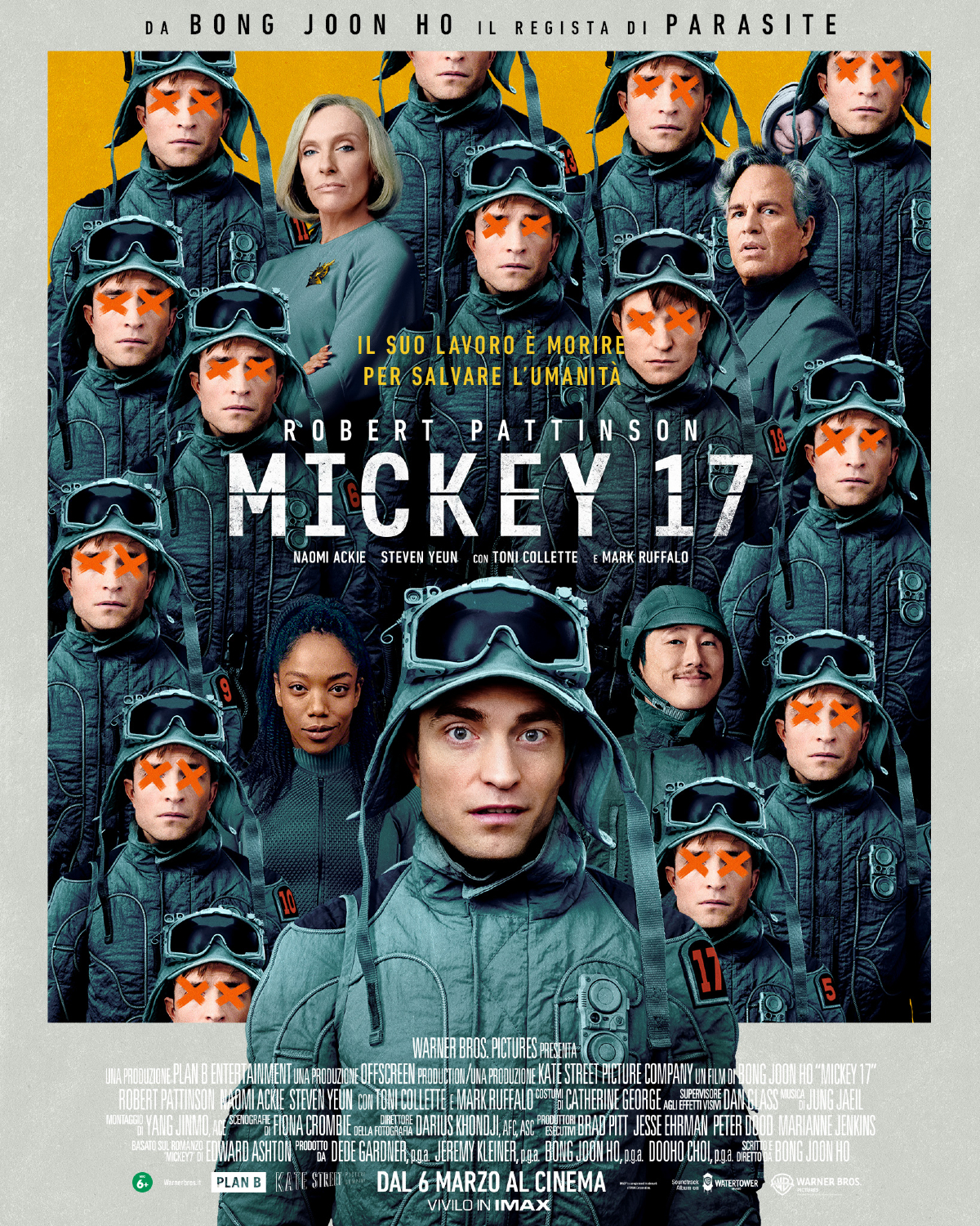 il poster ufficiale di mickey 17 - nerdface