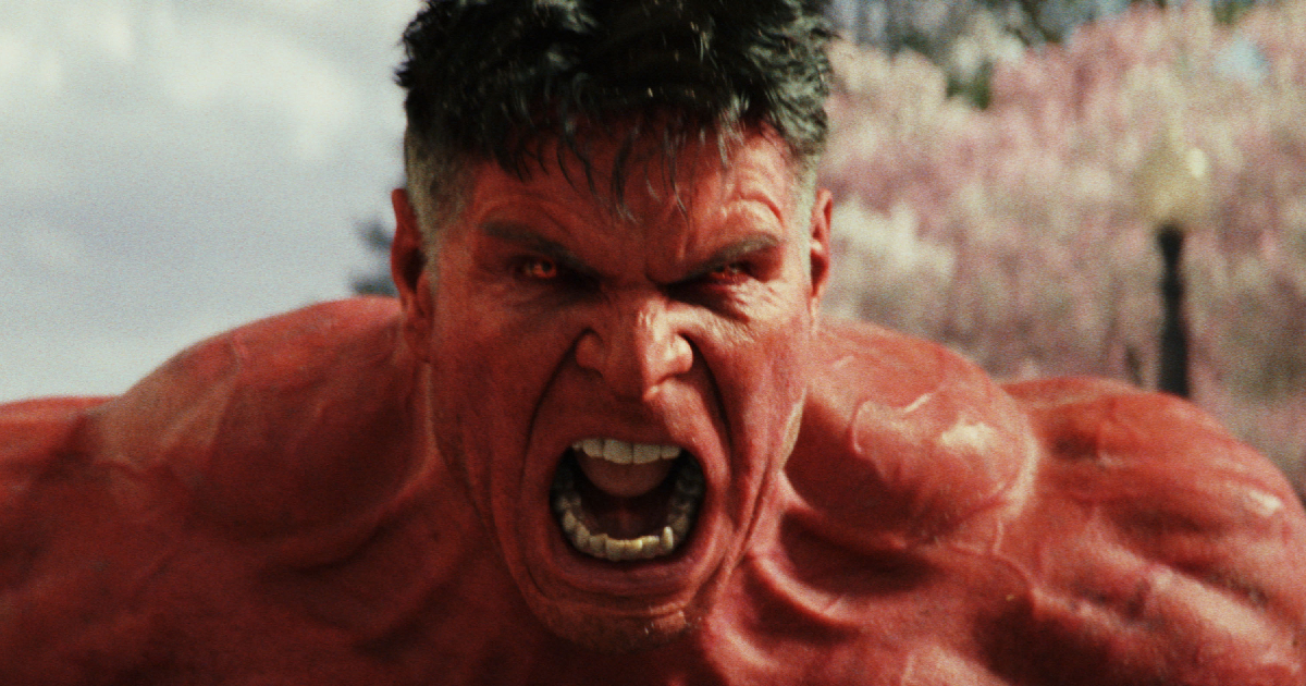 hulk rosso ruggisce in captain america brave new world - nerdface