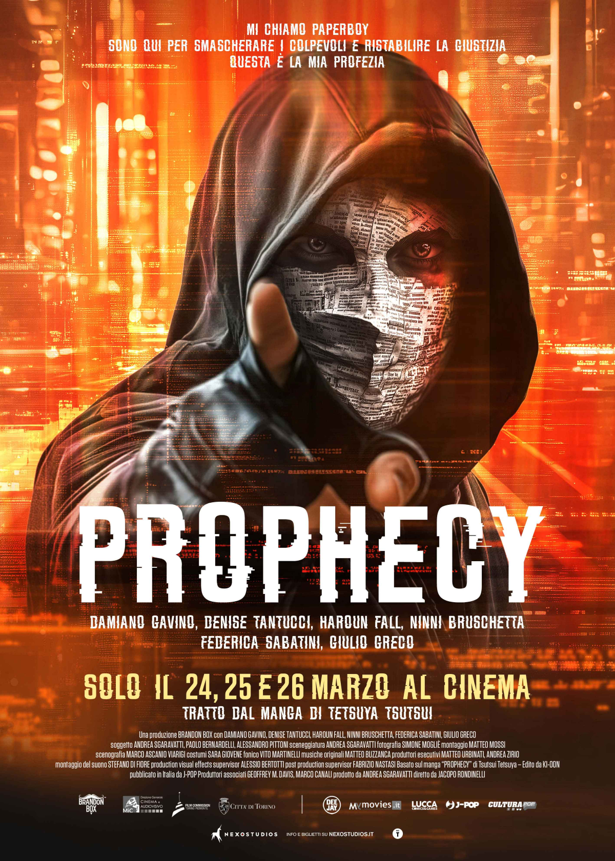 il poster ufficiale di prophecy - nerdface