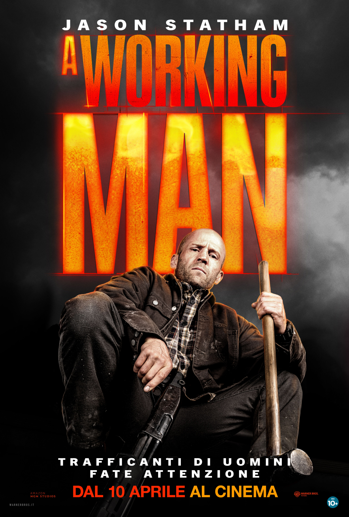 il poster ufficiale di a working man - nerdface