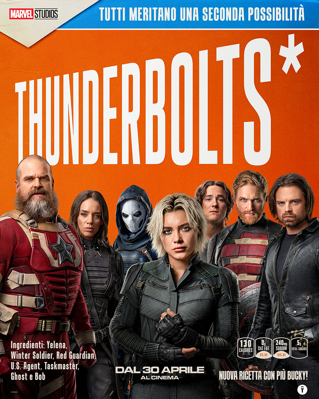 il poster ufficiale di thunderbolts - nerdface